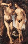 GOSSAERT, Jan (Mabuse) Adam and Eve sdgh Spain oil painting reproduction